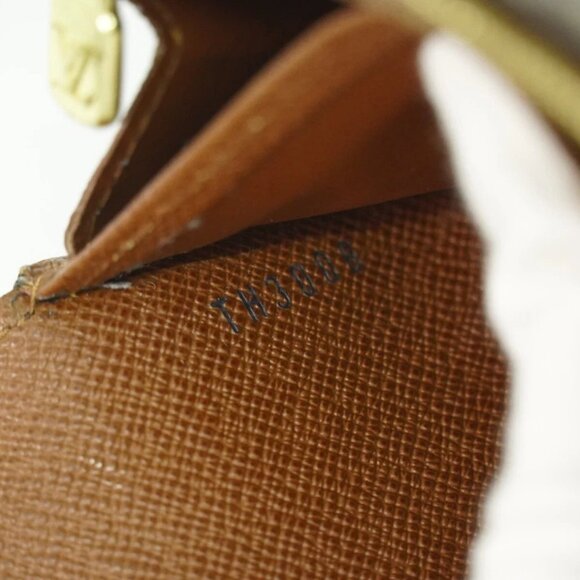 Louis Vuitton Portefeuille Sarah M61734 Monogram Canvas Long Wallet Brown - Picture 7 of 10